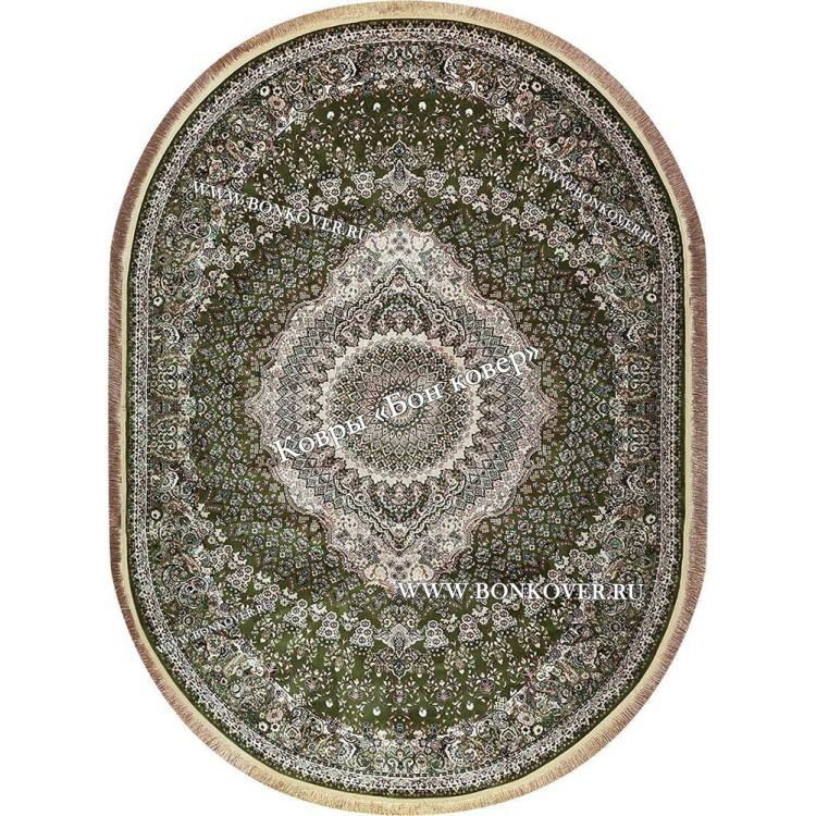 Восточный Овальный Ковер Медальон Дизайн 28760