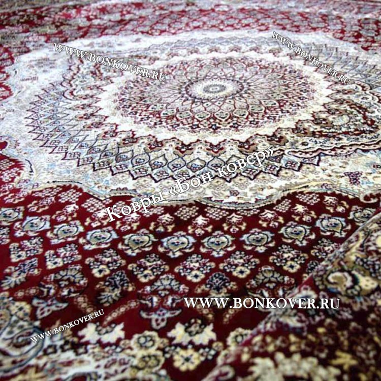 Восточный Ковер Для Гостиной Медальон Дизайн 28766
