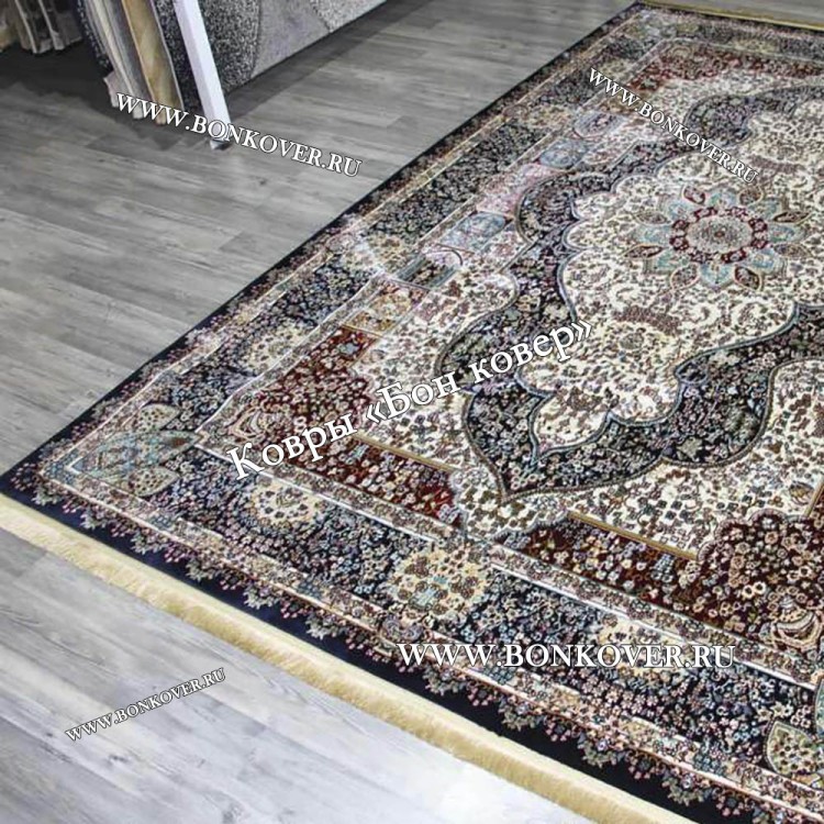Восточный Ковер Для Гостиной Медальон Дизайн 28771