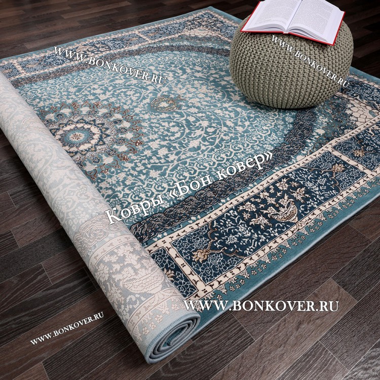 Турецкий Ковер Для гостиной New дизайн 75 Синий