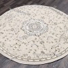 Турецкий Ковер Для гостиной New 2 дизайн 88 Бежевый Круг