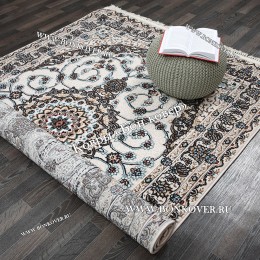 Ковер Для Гостиной Медальон Голубой Дизайн 30320