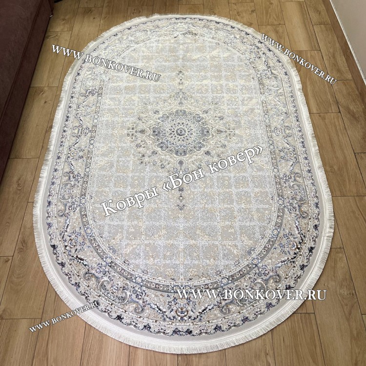Ковер С Восточным Узором Арт 29676 Турция New Овальный