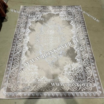 Современный Турецкий Ковер Дизайн 183 Бежево-Коричневый