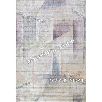 Бельгийский ковер из артшелка дизайн 102 Разноцветный