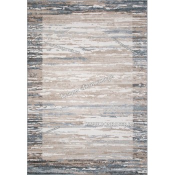 Синий с бежевым современный ковер дизайн 26957