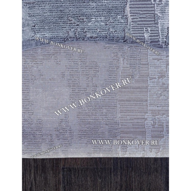 Турецкий Ковер Для Гостиной Дизайн 10 Серый Круг