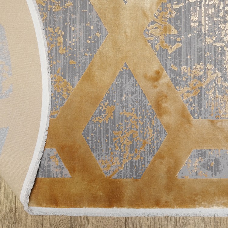 Ковер Olimpos M570R C_DGRAY / BEIGE