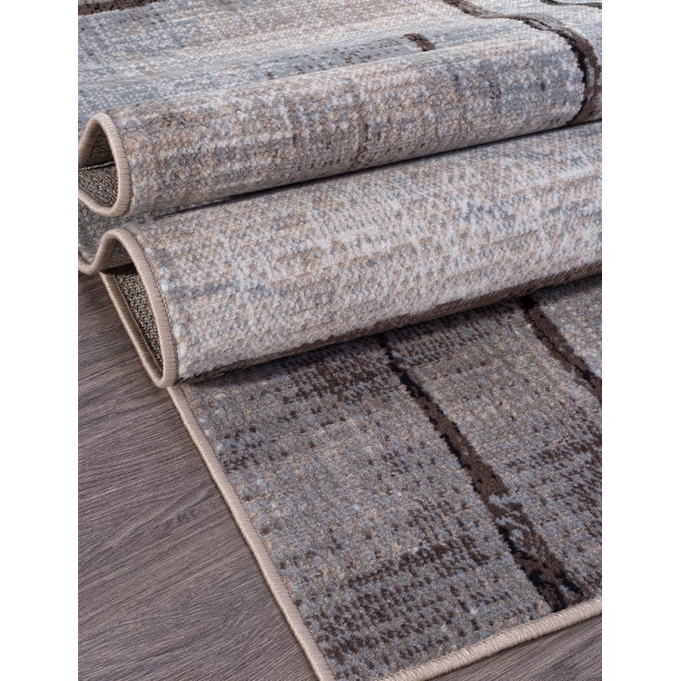 Ковер Sierra D717 BEIGE-BLUE 2