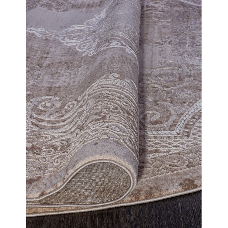 Ковер Armina 03707A BROWN / BROWN Овал