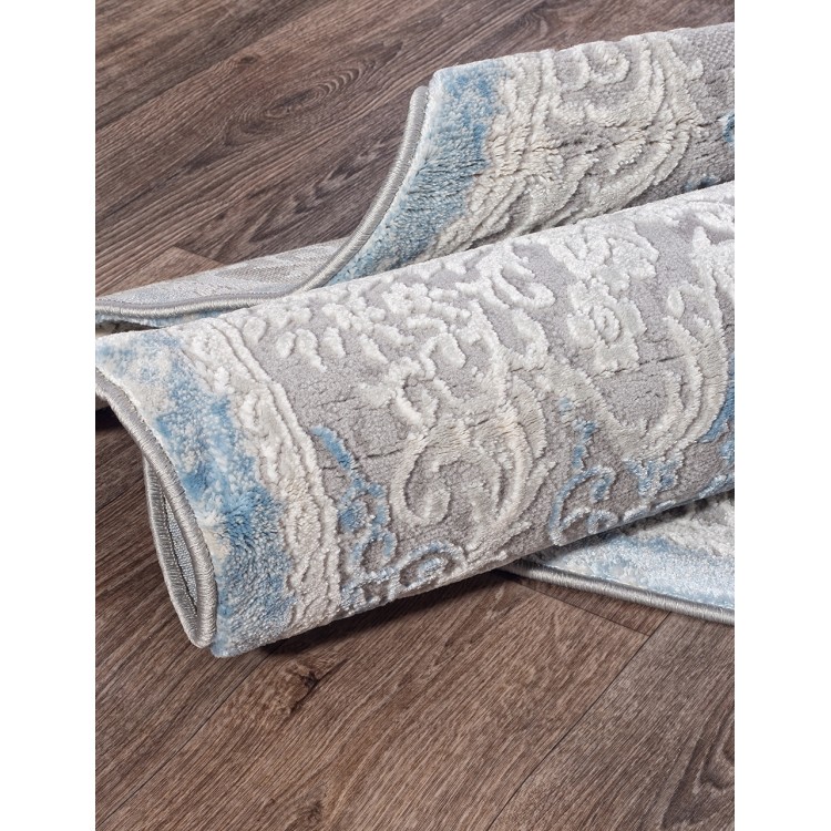 Ковер Armina 03880A BLUE / BLUE Круг