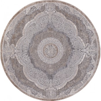 Ковер Armina 03880C GREY / BROWN Круг