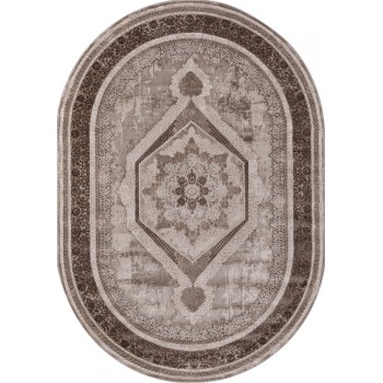 Ковер Armina 04037A BROWN / BROWN Овал